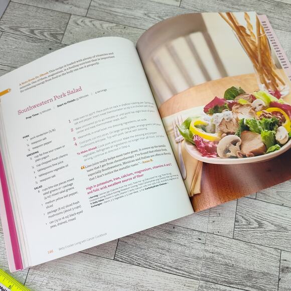 Betty Crocker Living with Cancer Cookbook Kris Ghosh MD MBA Linda Carson MD - Picture 8 of 13